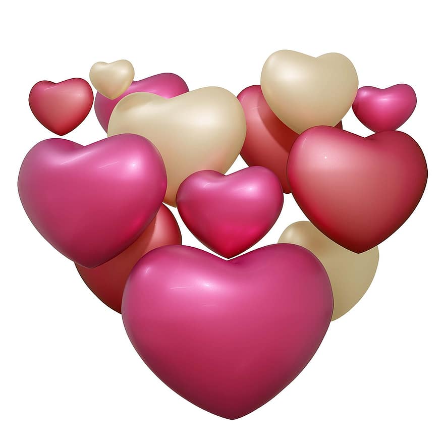 Love, Heart, Valentine, Design, Background, Holiday, Symbol, Decoration, Romantic, Template, Celebration