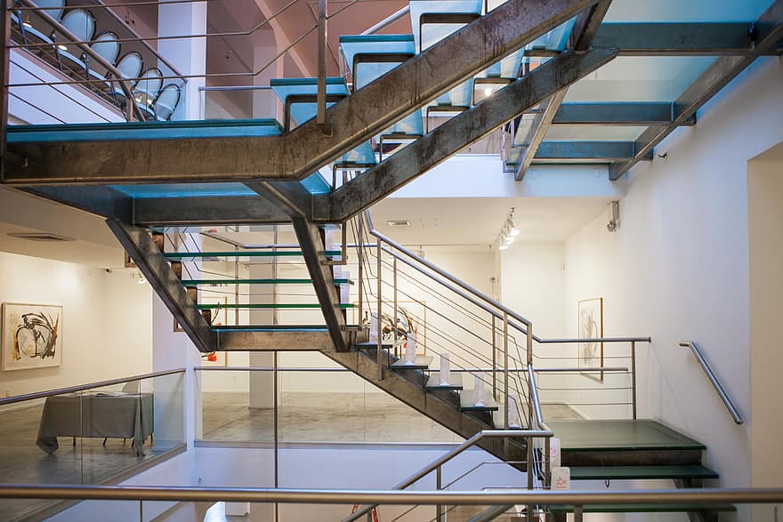 lépcső, belső, építészet, hivatalos, terem, luxus, itthon, fény, lépcsőfok, régi, korlát