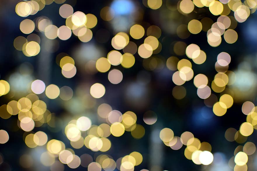 Lights, Bokeh, Blur, Art, defocused, abstract, backgrounds, shiny, glowing, night, pattern