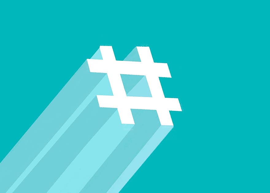 hashtag, trend, hash, social, viral, teknologi, Hashtags, Följ