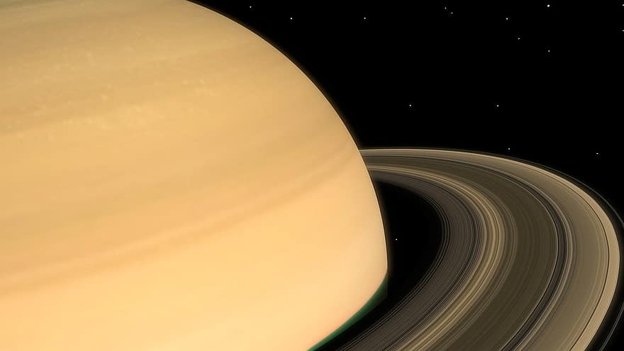 Saturn, Closeup, Natural, Astronomy, Planet, Science, Universe, Astronaut, Orbit, Satellite, Exploration