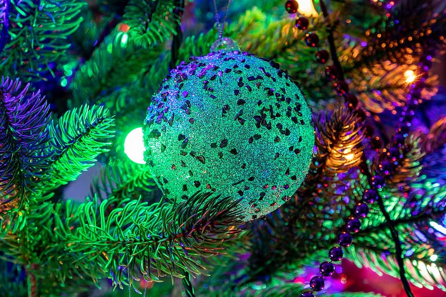 ornament, bauble, Nadal, arbre de Nadal, festa, temporada