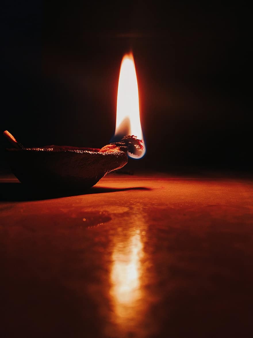Flame, Candle, Dark, fire, natural phenomenon, religion, spirituality, heat, temperature, burning, lighting equipment