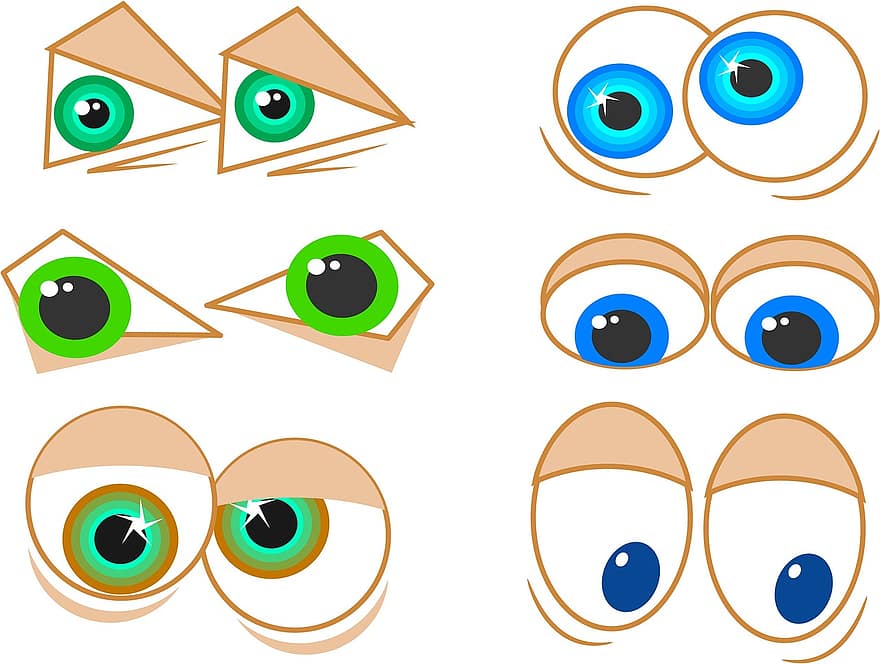 Blue, Eyes, Eyesight, Vision, Look, See, Sight, Eyeballs