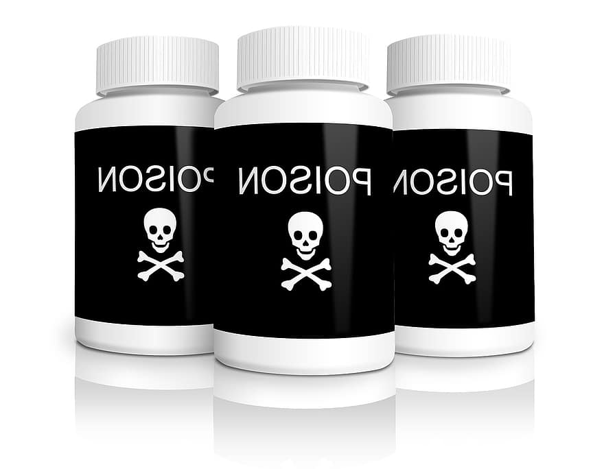 veneno, botella, cráneo, químico, venenoso, tóxico, química, envase, líquido, símbolo, peligro