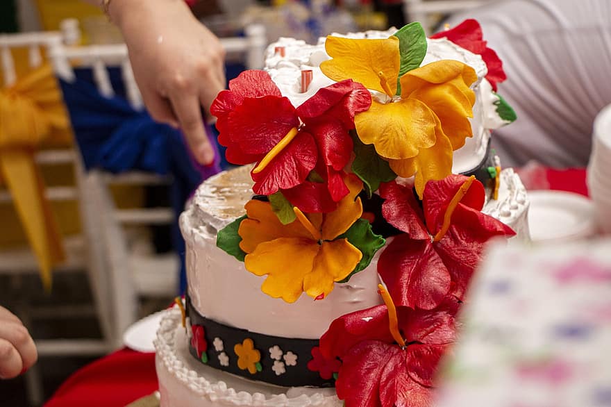 cake, huwelijk, toetje, feest