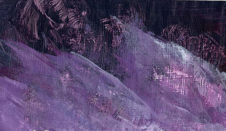 Mountains, Acrylic, Painting, Mysterious, Purple, Dark Landscape, Atmospheric, backgrounds, abstract, creativity, pattern