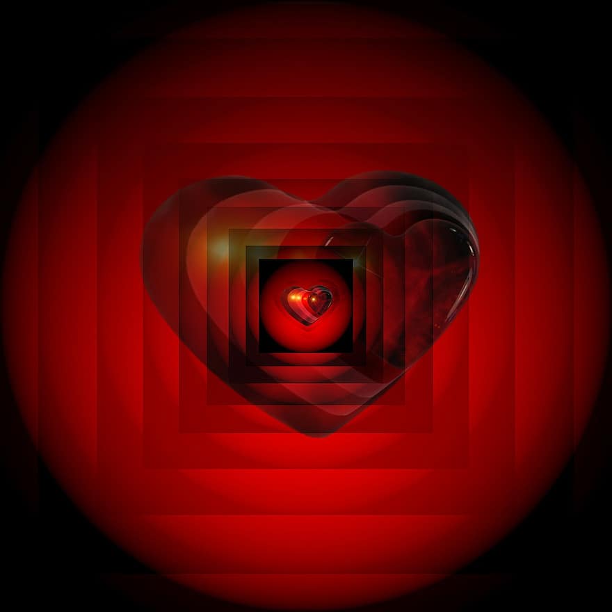 cor, amor, cor d'amor, en forma de cor, vermell, símbol, romanç, dia de Sant Valentí, casament, dia de la mare, afecte