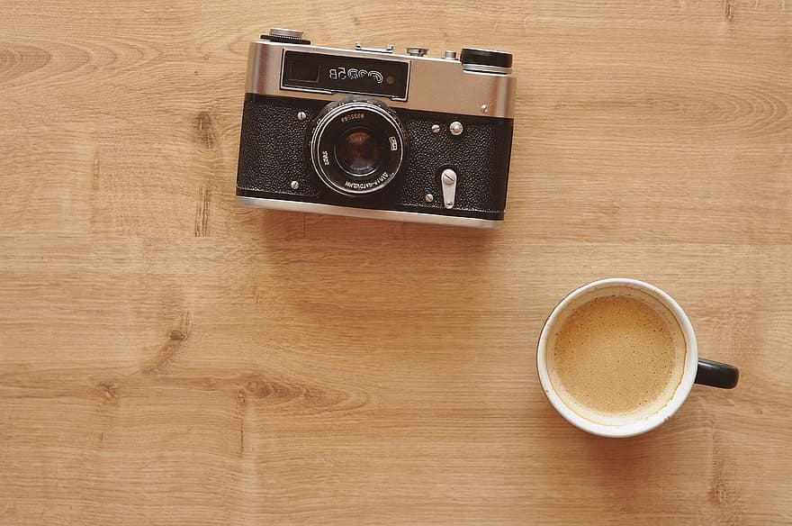 커피 한 잔, 커피, 카페인, 컵, 커피 컵, 카메라, 평평한 평지