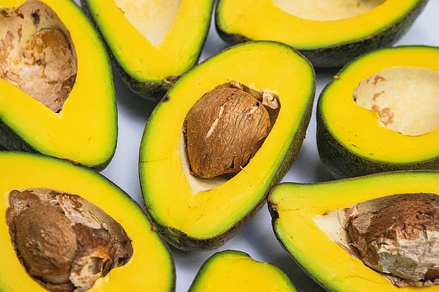 avocado, frugt, mad, frø, organisk, naturlig, sund og rask, ernæring