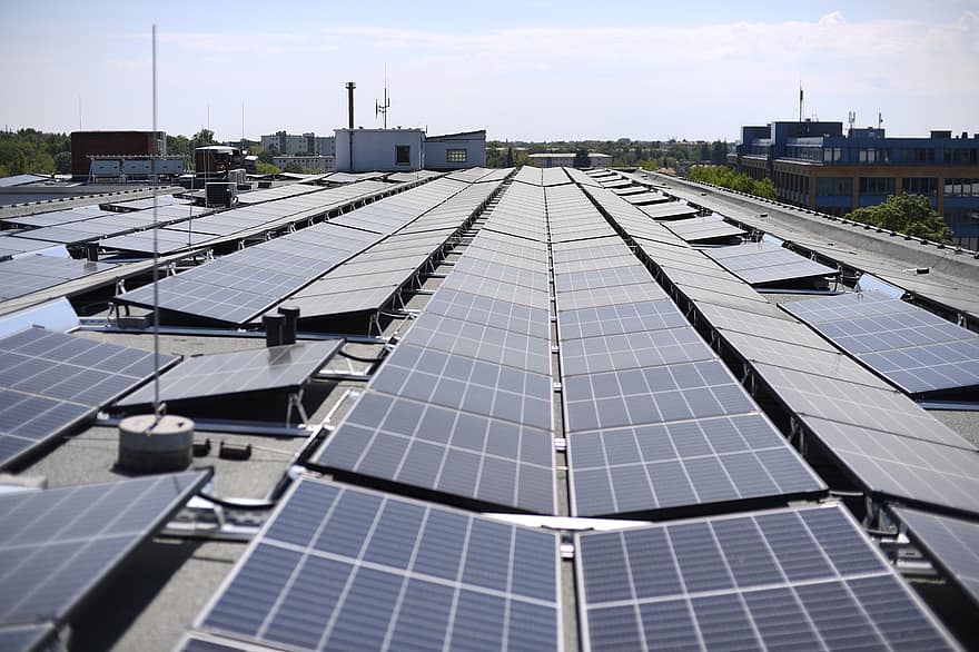 panneau solaire, photovoltaïque, électricité, énergie solaire, la production d'énergie