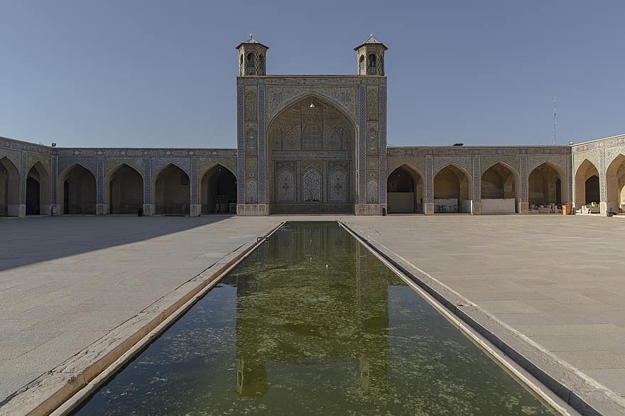 Mešita Vakil, shiraz, Írán, mešita, íránská architektura, perská architektura, provincie Fars, turistická atrakce, islám