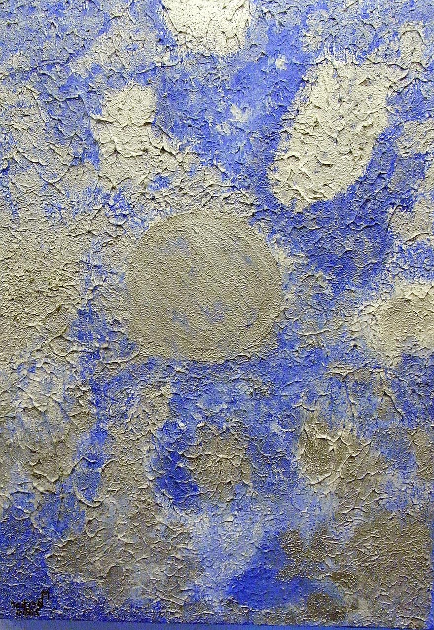 Blue, Silver, Color, Painting, Image, Art, Paint, Artistically, Image Painting, Artists, Composition
