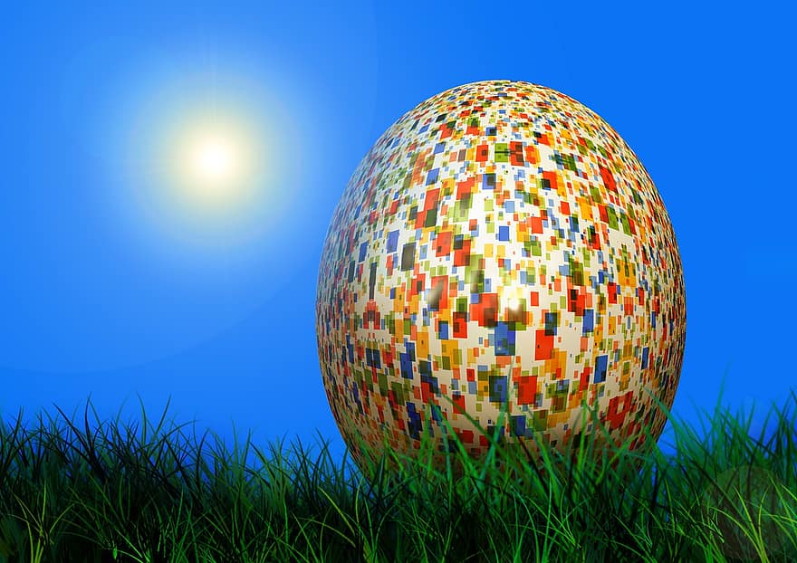 tojás, húsvéti tojás, festett, húsvéti, tulipán, tojásvadászat, tavaszi, húsvét vasárnap, Húsvéthétfő, keresés, rét