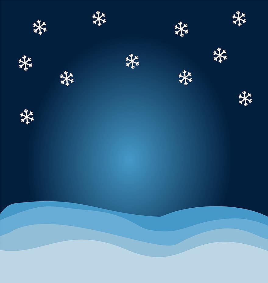 fonas, žiemą, sniegas, snaigės, Kalėdos, šventė, darbalaukio fonas, pobūdį, užšaldyti