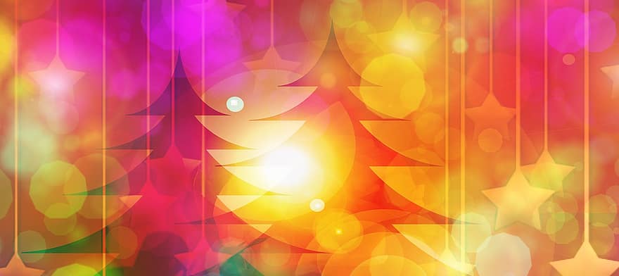 arbre, atmosphère, avènement, décorations d'arbres, Montagne, bleu, ambassade, Sapin de Noël, Noël, art, lumière