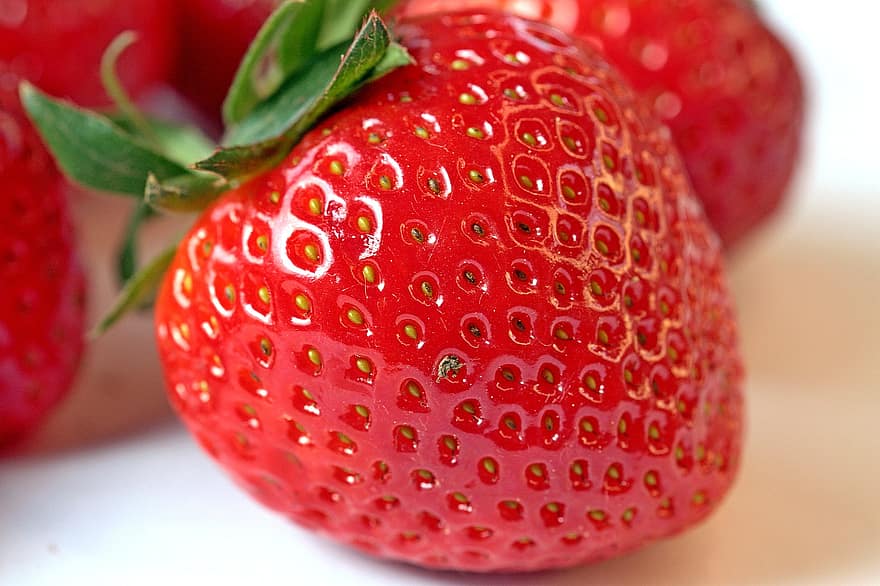 căpșune, fructe, fructe proaspete, căpșuni proaspete, a închide, fruct, căpșună, prospeţime, alimente, copt, boabe de fructe