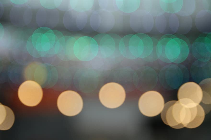 Light, Bokeh, Blurry, defocused, abstract, backgrounds, shiny, glowing, night, circle, backdrop