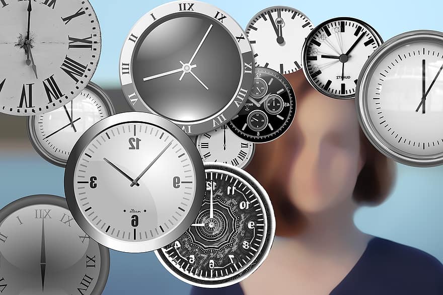czas, zegar, głowa, perspektywy, zegarki, biznes, spotkanie, przeszłość, zapłacić, wskaźnik, okres czasu