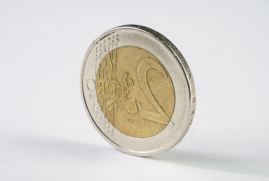 यूरो, सिक्का, पैसे, मुद्रा