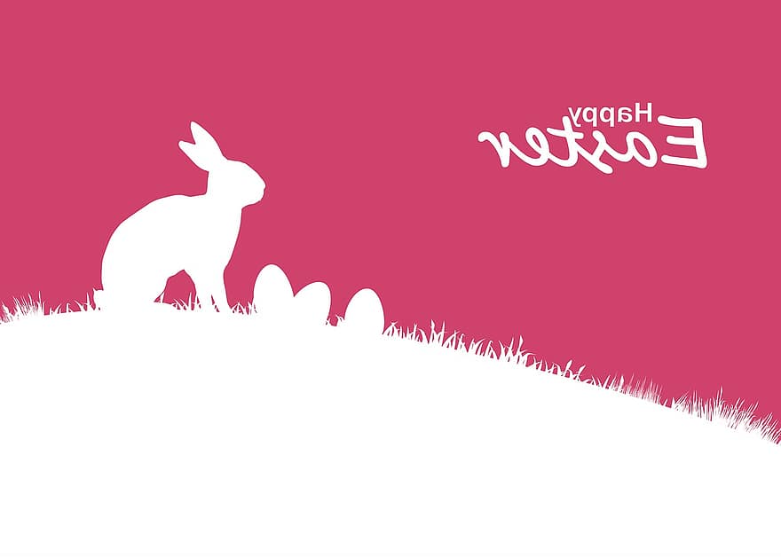 Paskah, kelinci, telur, kelinci Paskah, hewan, imut, musim semi, telinga, alam, menawan, rumput