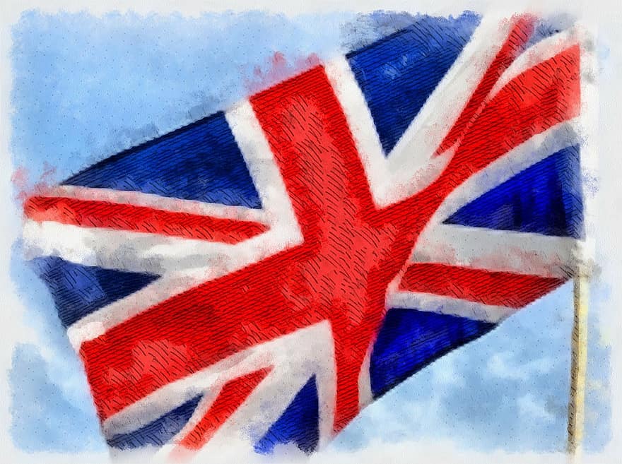 прапор, світові прапори, королівство, емблема, країна, подорожі, Великобританія, Об'єднане Королівство, британський, британський прапор