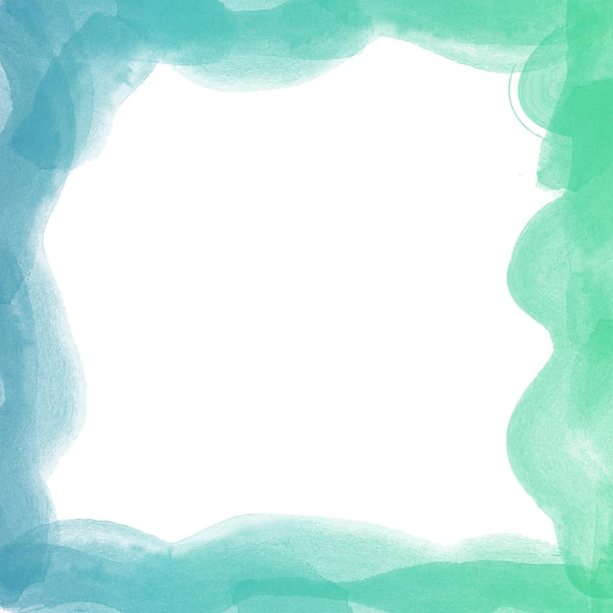 blå, grøn, ramme, abstrakt, baggrund, kulisse, struktur, farve, grunge, grænse, mønster