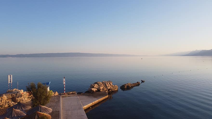 Sea, Travel, Adriatic, Croatia, Peer, Dock
