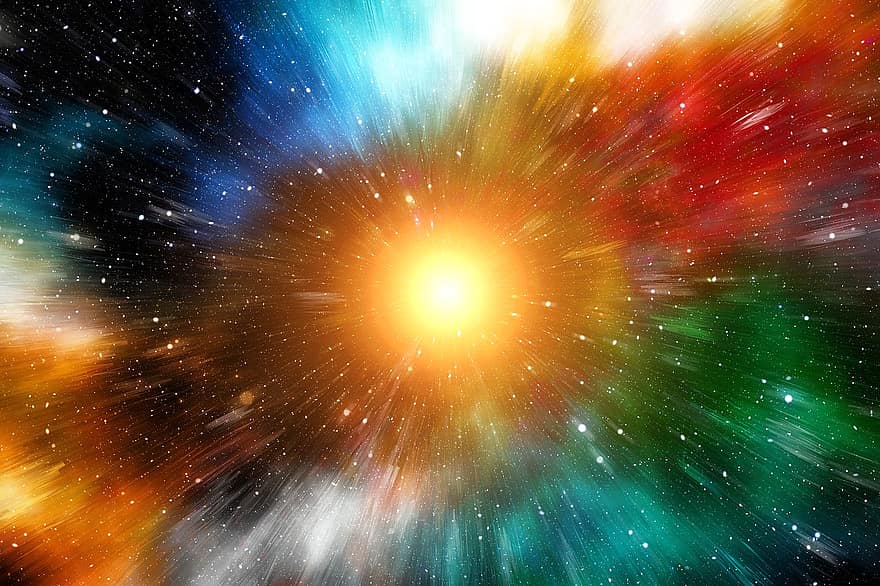 Universe, Galaxy, Sun, Star, Movement, Expansion, Explosion, Pop, Big Bang, Background, Structure