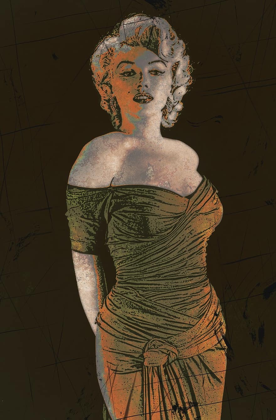 Мерилін Монро, актриса, Америка, США, краса, жінка, знаменитість, модель, самка, 1950 рік, секс-символ
