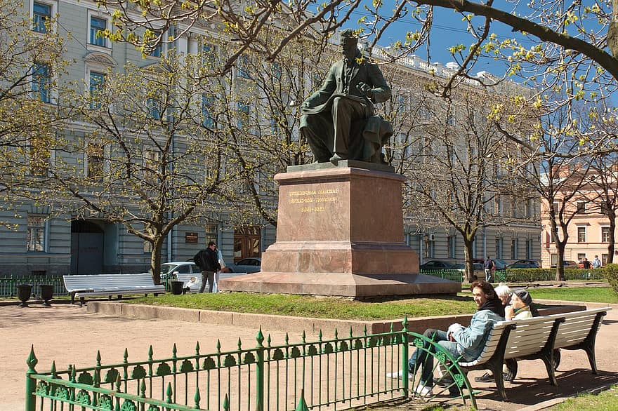 Saint-Pétersbourg Russie, architecture, monument, Rimski-korsakov, ville, Voyage