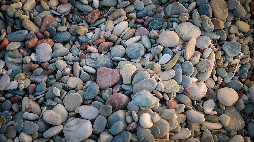 Pebble, Stones, Texture, Material, Background, Wallpaper, Rocks, Nature, Gravel, Washed Gravel, Pebble Beach