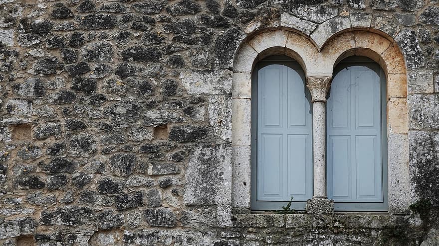 les fenêtres, moyen Âge, ancien, une abbaye, Casamari, silence, sobriété