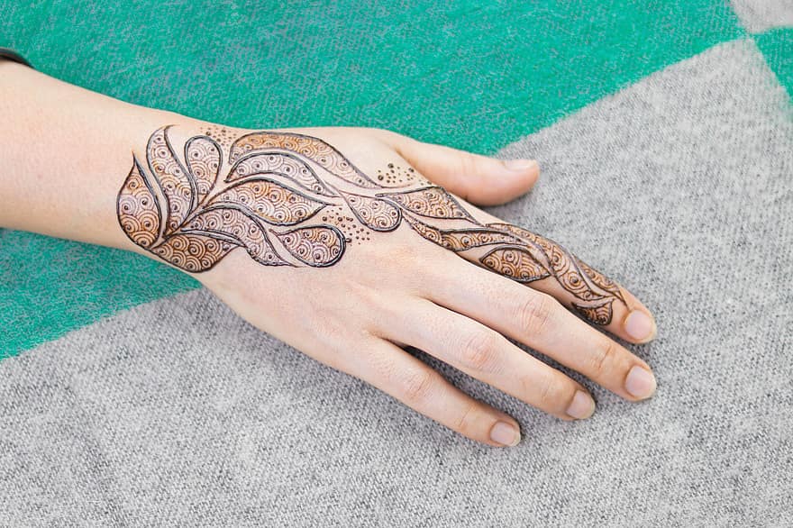 Mehndi, tatouage, Tatouage au henné, arabe, art, artiste, asiatique, beauté, Culture, conception, ethnique