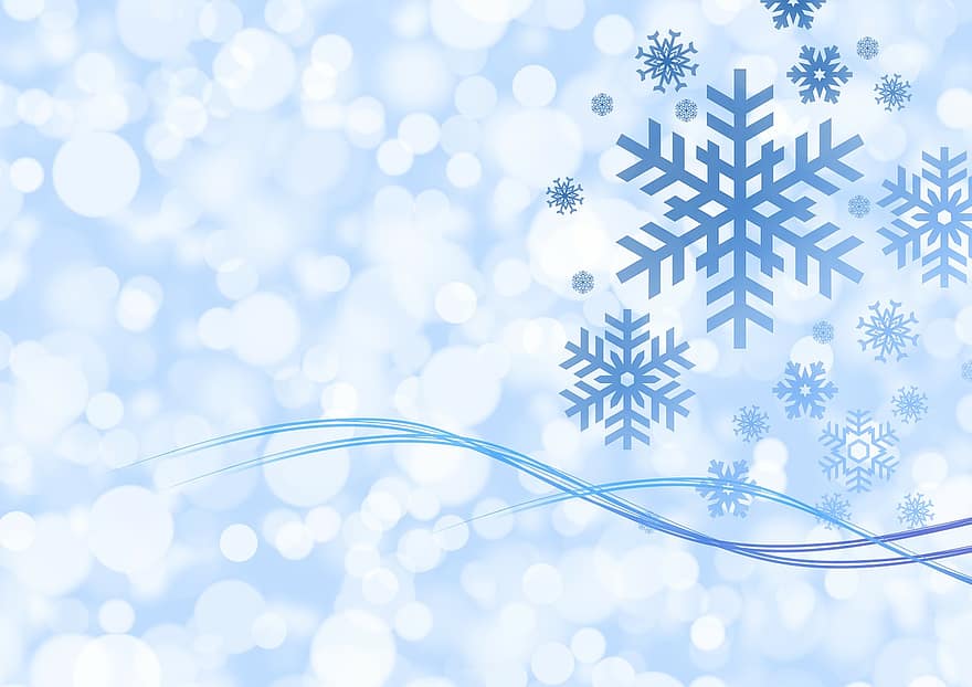 หิมะ, เกล็ดหิมะ, หนาว, ฤดูหนาว, เส้น, คริสต์มาส, การกำเนิด, พื้นหลัง, การเคลื่อนไหว, คลื่น, บทคัดย่อ