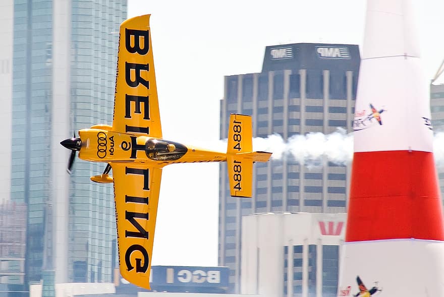Red Bull Air Race, Breitling, Jet, kunstflyvning, air race, flyvningen, fly, by, Perth