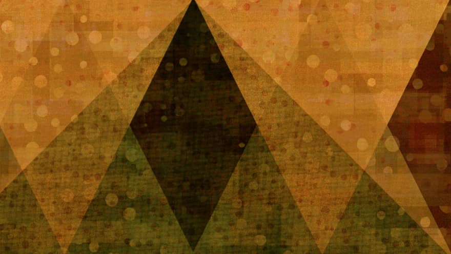 Earth Tones, Geometric, Triangles, Background, Abstract, Mosaic