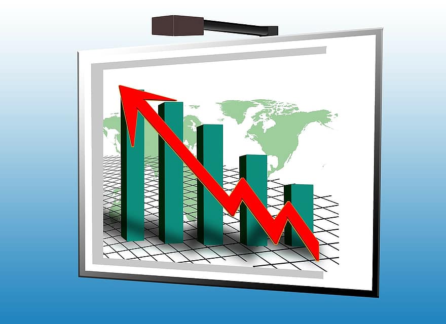 Analysis, Statistics, Chart, Graphic, Bar, Arrow, Direction, Top, Trend, Earth, Global