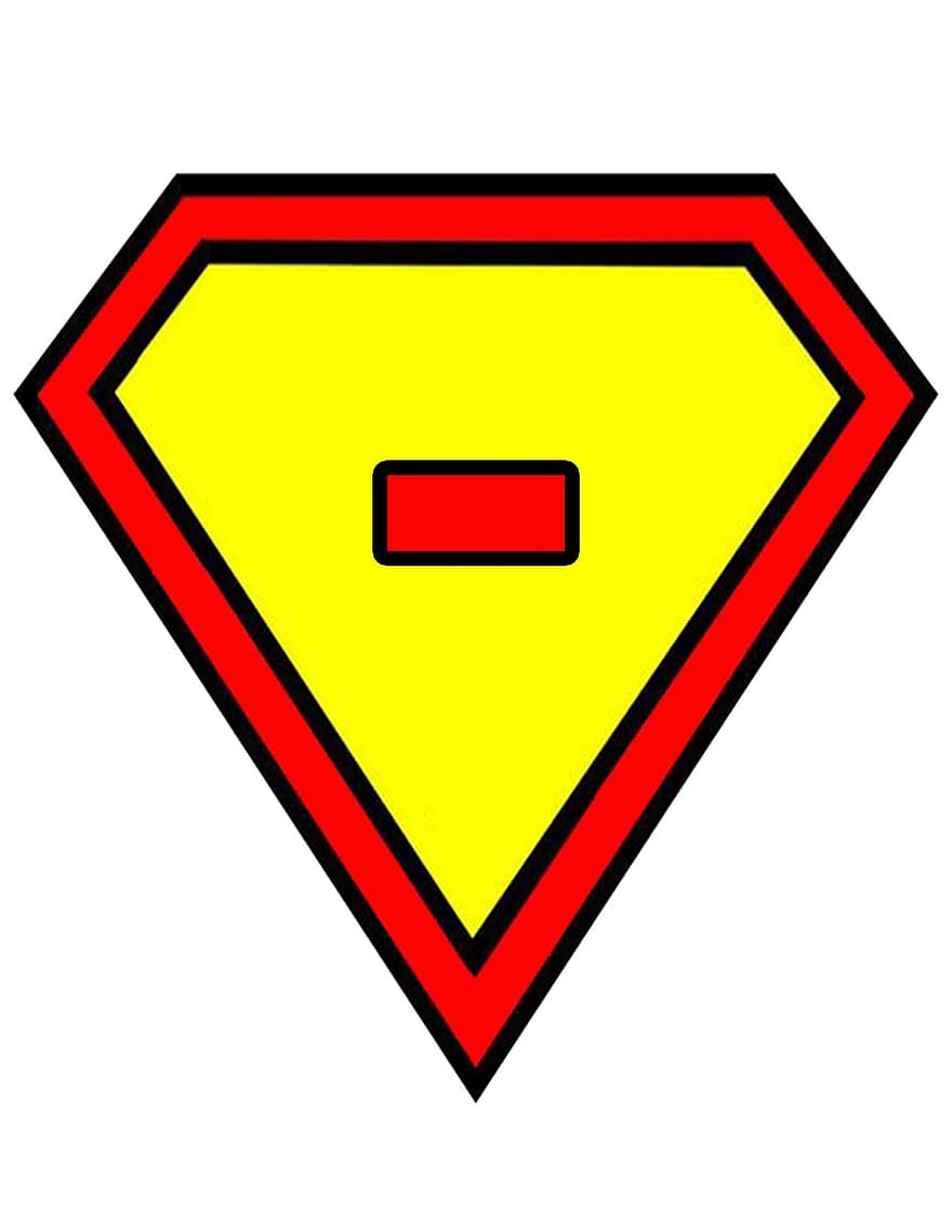 superman, stil, rød, gul, flag, dekoration