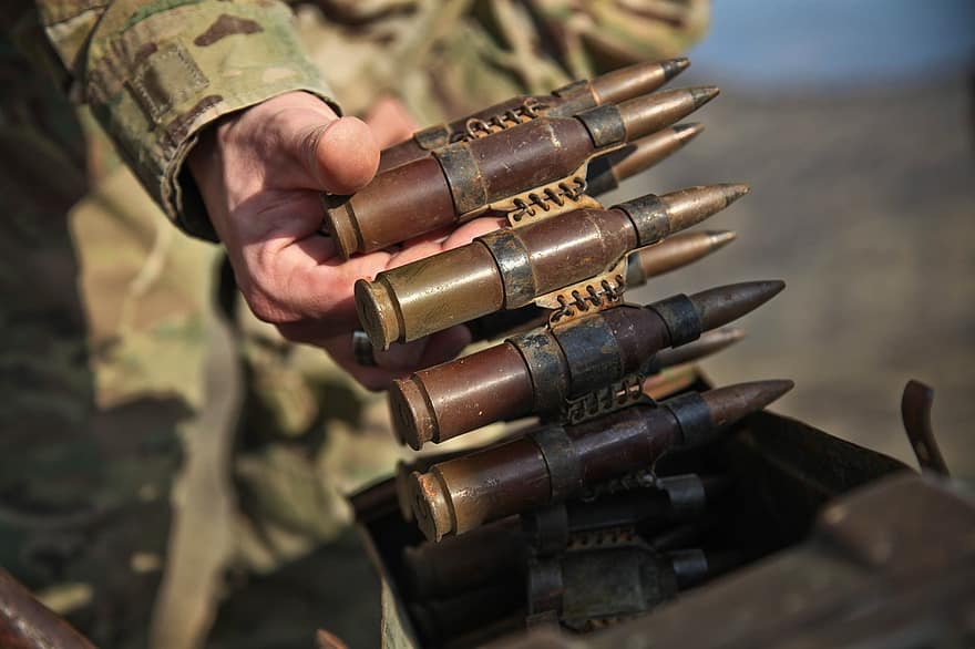 Ejército, armas, cartucho, balas, proyectiles, guerra, peligroso, Afganistán, ruso, Ejército marrón
