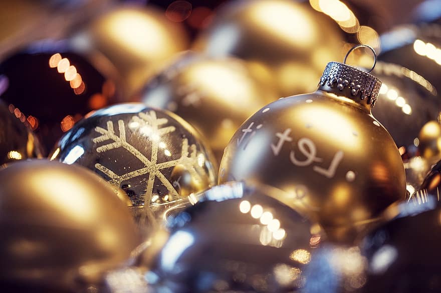 орнаменти, новорічні кулі, різдвяні прикраси, Різдво, Різдвяна пора, сюрприз