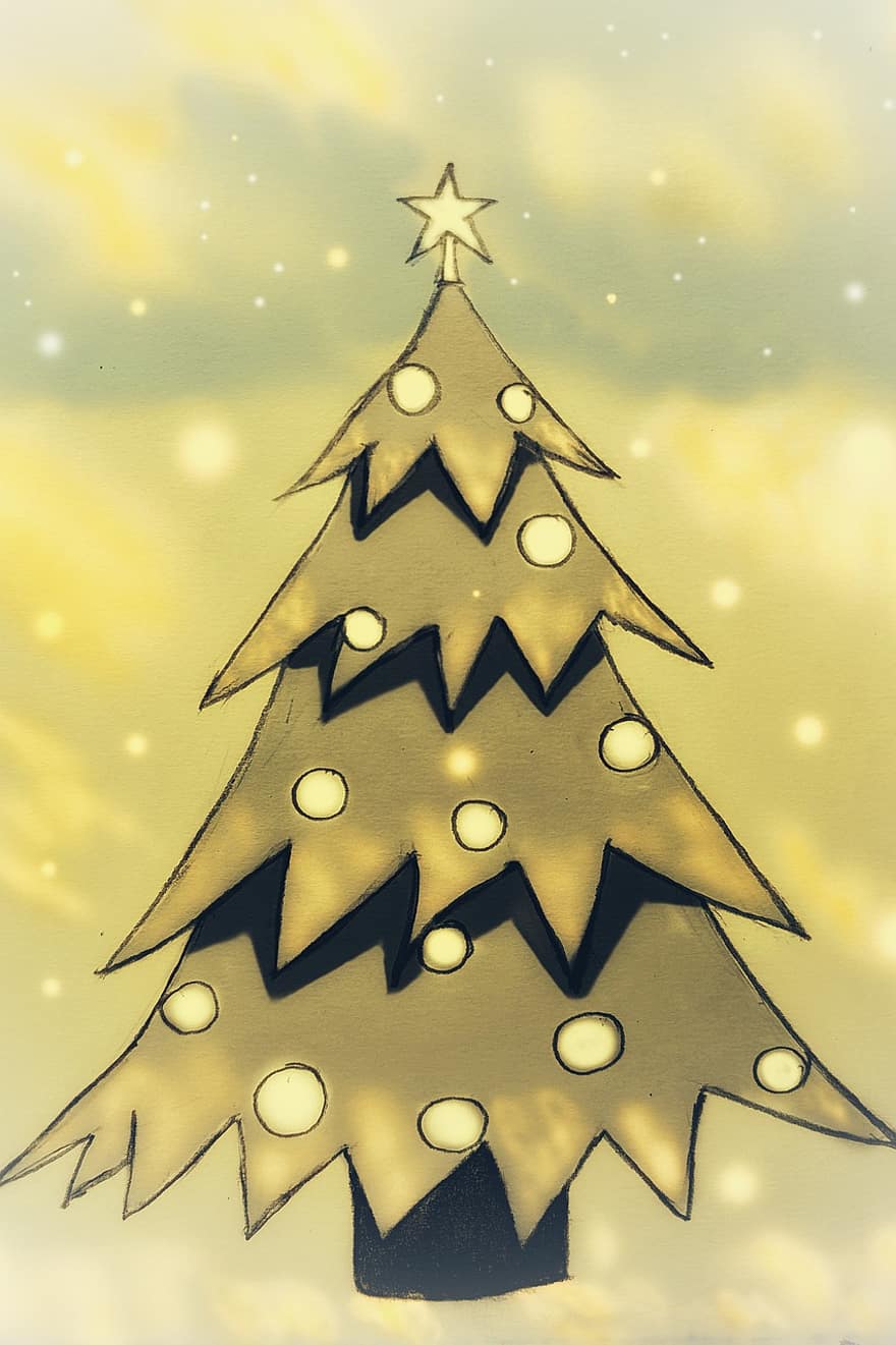 Weihnachtsbaum, Weihnachten, Weihnachten Hintergrund, Weihnachtsdekoration, Weihnachtsschmuck