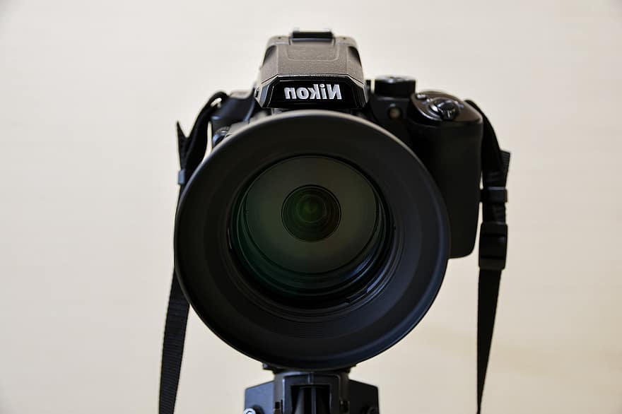 appareil photo numérique, caméra, Nikon, lentille, dslr, équipement de caméra