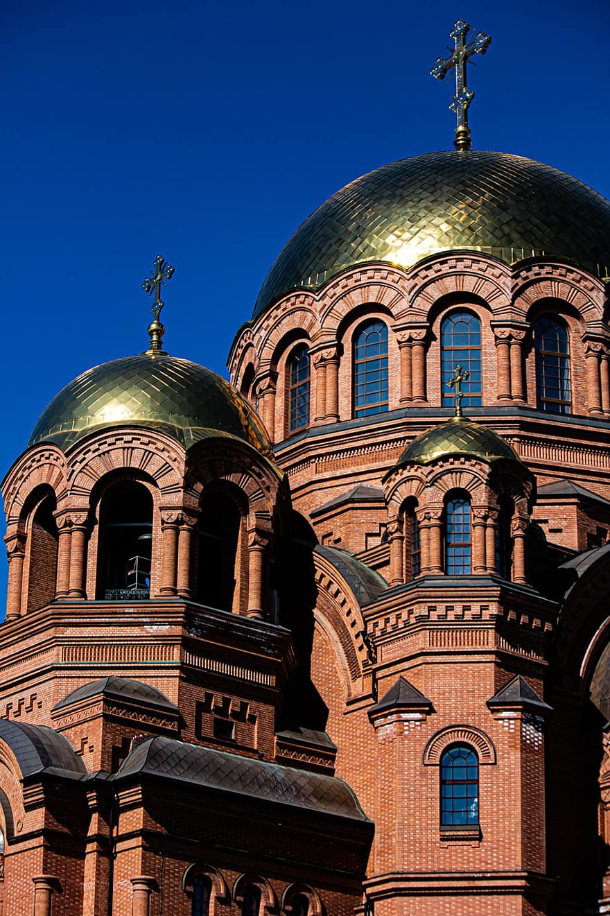 tapınak, alexander nevsky kilisesi, Volgograd Tapınağı, mimari, kilise, din, Hristiyanlık, çapraz, ünlü mekan, kültürler, Tarihçe