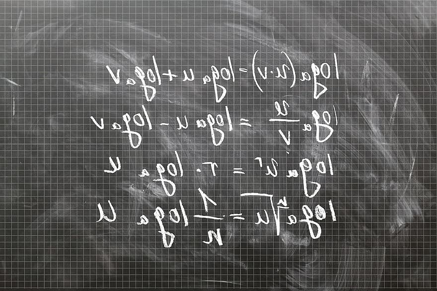 logaritma, yazı tahtası, matematik, ödeme, numara, üs, baz, çarpmak, ilave, kök, denklem