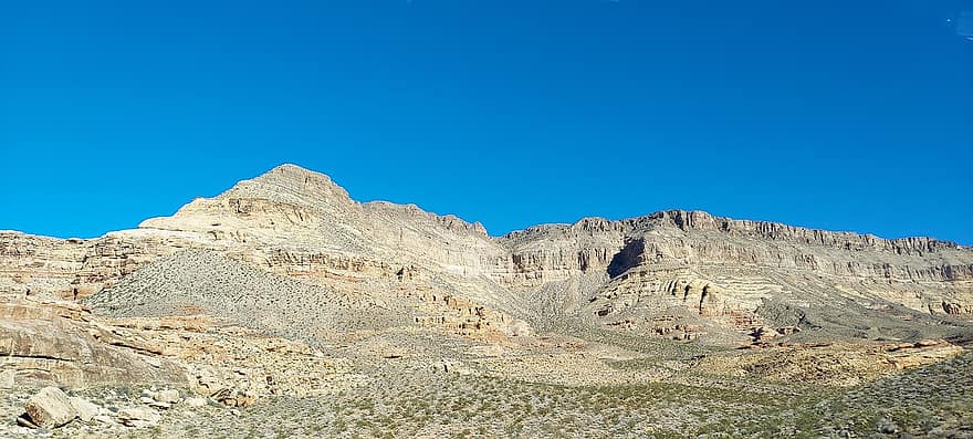 montañas, Desierto, Nevada, paisaje, naturaleza, Estados Unidos, montaña, rock, viaje, arenisca, arena