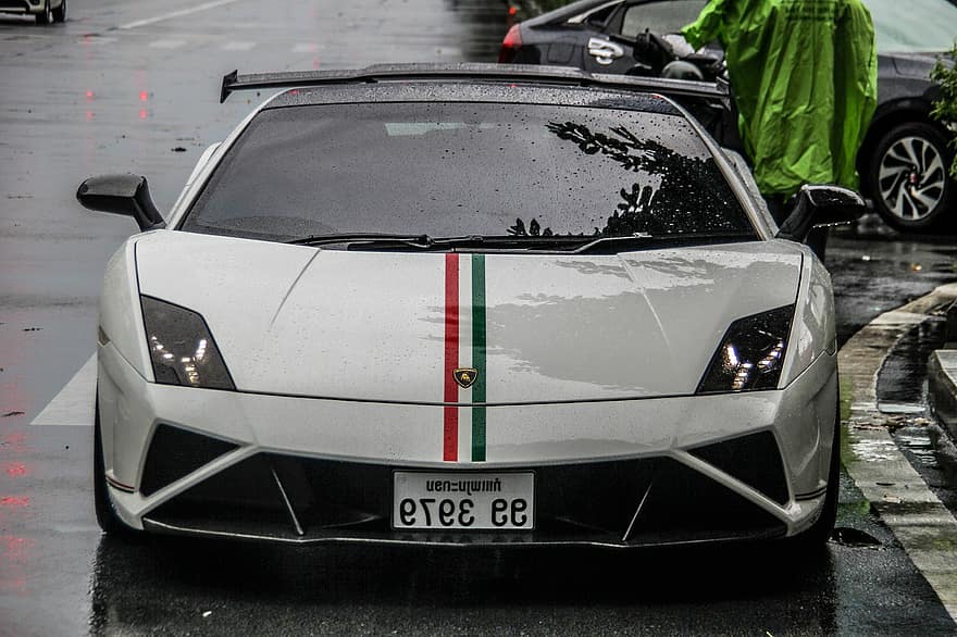 Lamborghini gallardo, sportwagen, weg, straat, auto, luxe auto, voertuig, supercar, auto-, lamborghini, gallardo