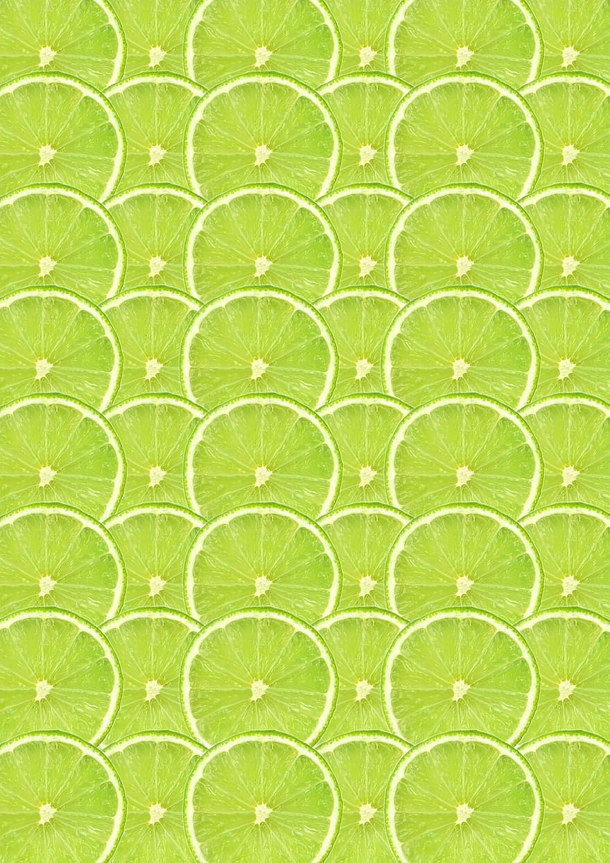 Background, Lemons, Texture, Citrus, Fruits, Green, Pattern