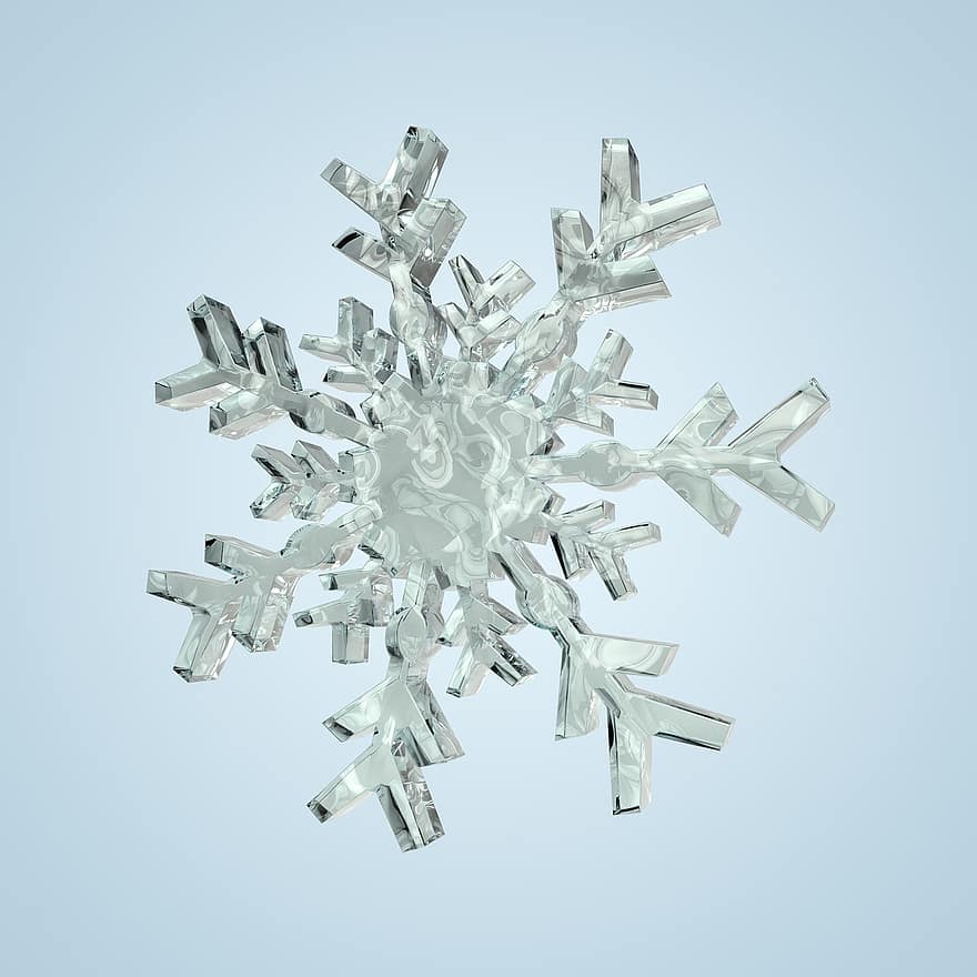 sniegas, snaigė, dribsnių, šalta, ledo kristalas, šalčio, ledinis