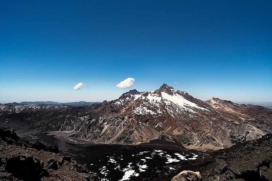 вулкан, природа, высокогорный, горный хребет, на открытом воздухе, путешествовать
